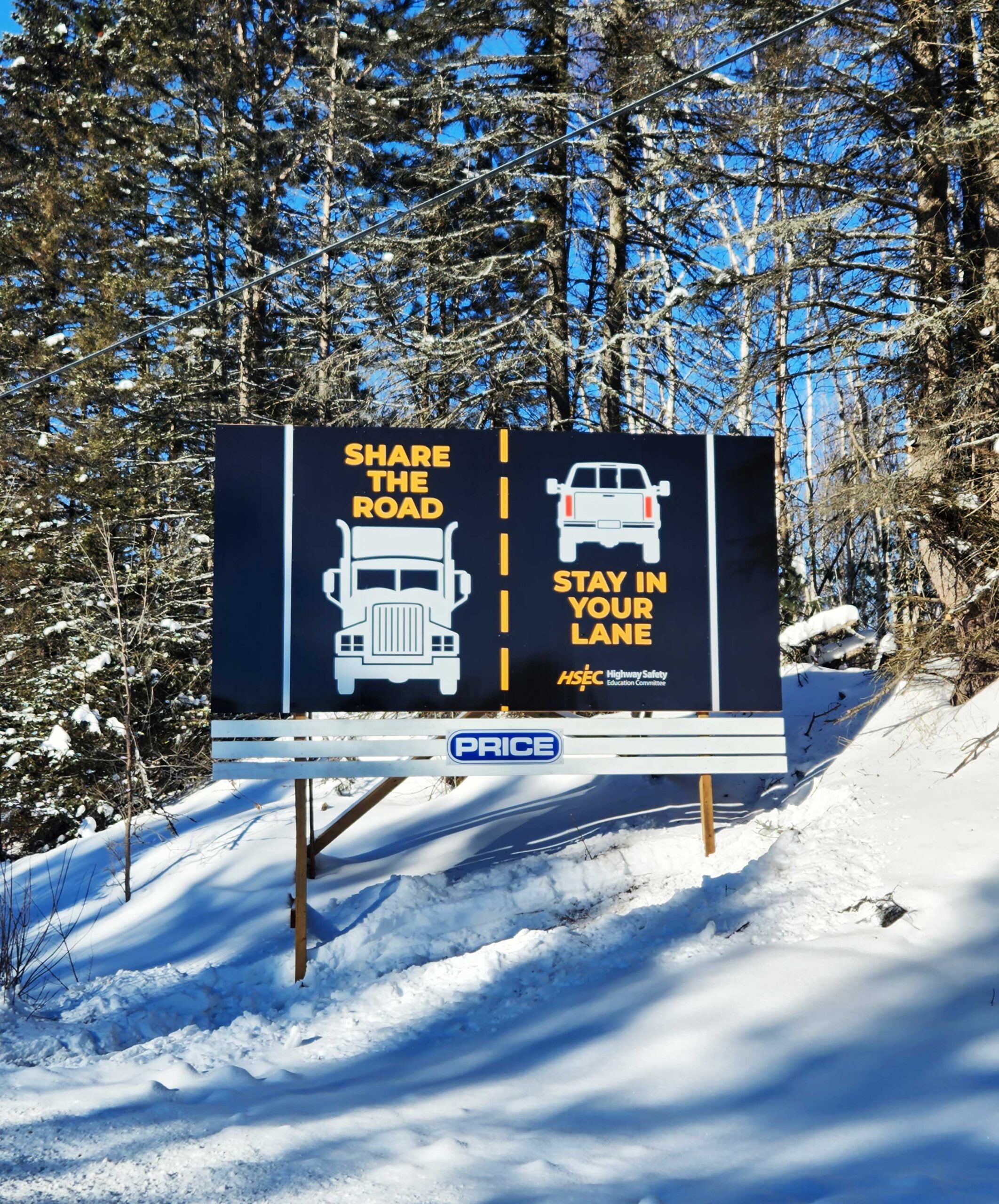 Highway Safety Billboard