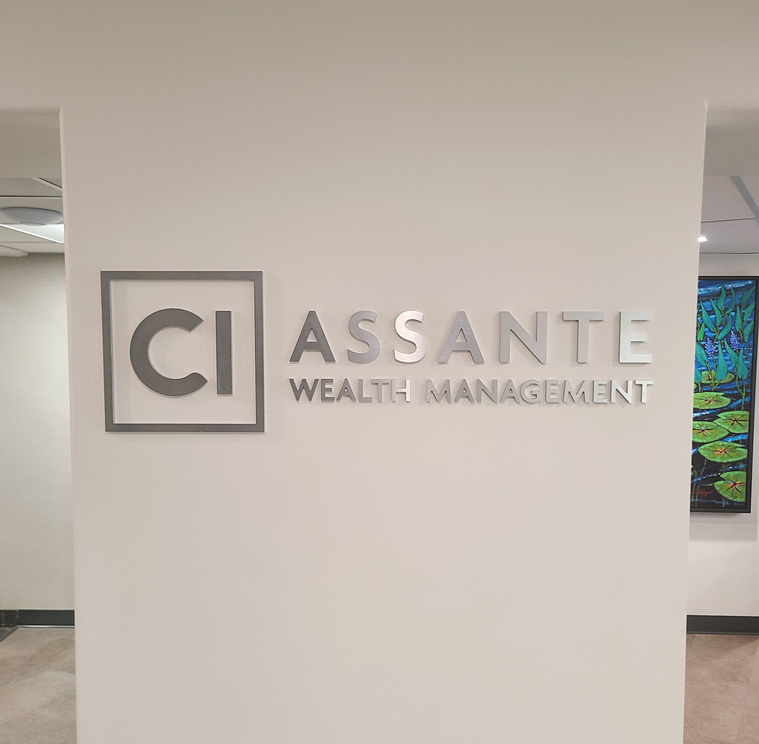 Assante Wealth Management 3D Lettering
