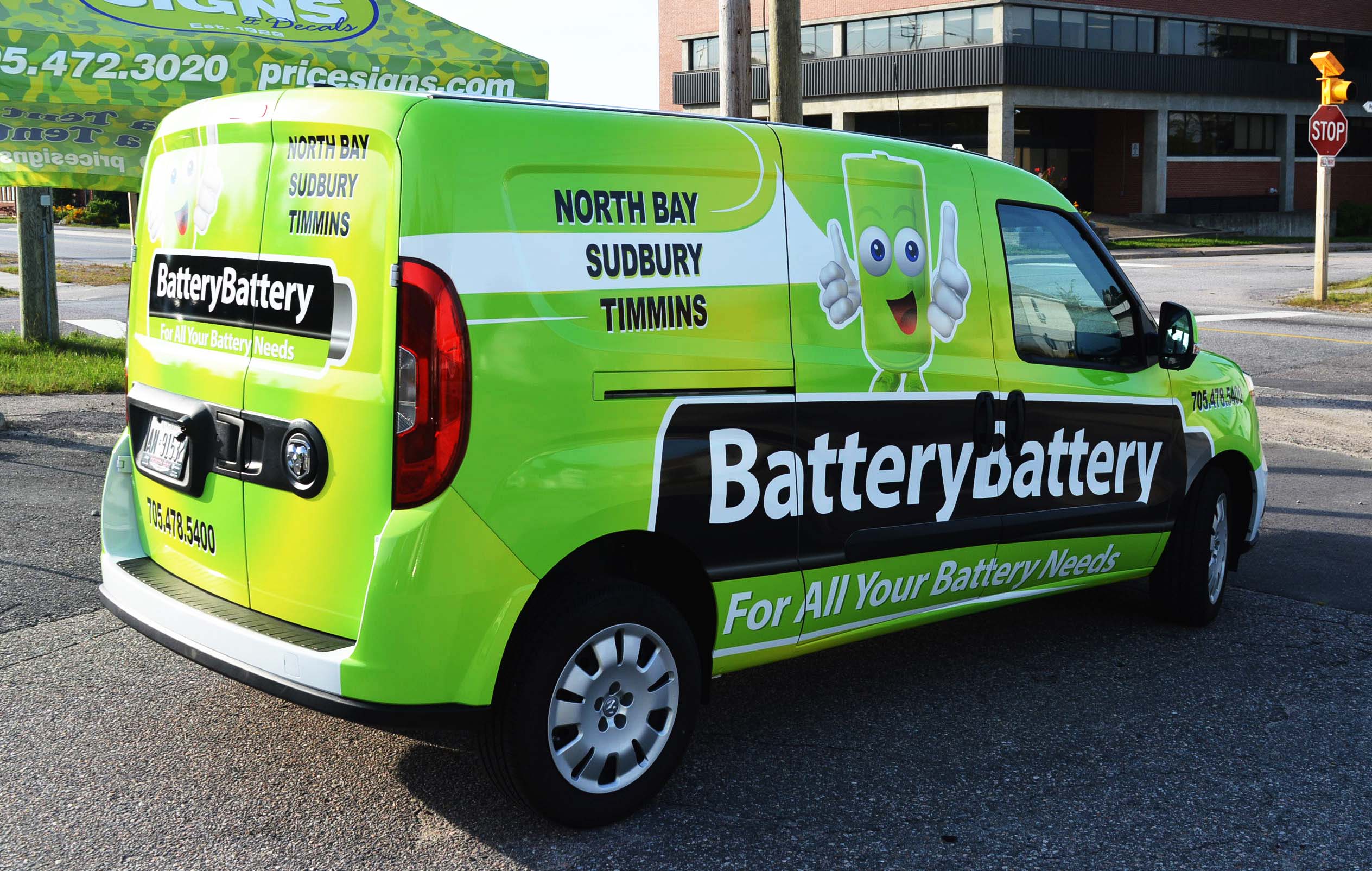 Battery Battery - Van Wrap