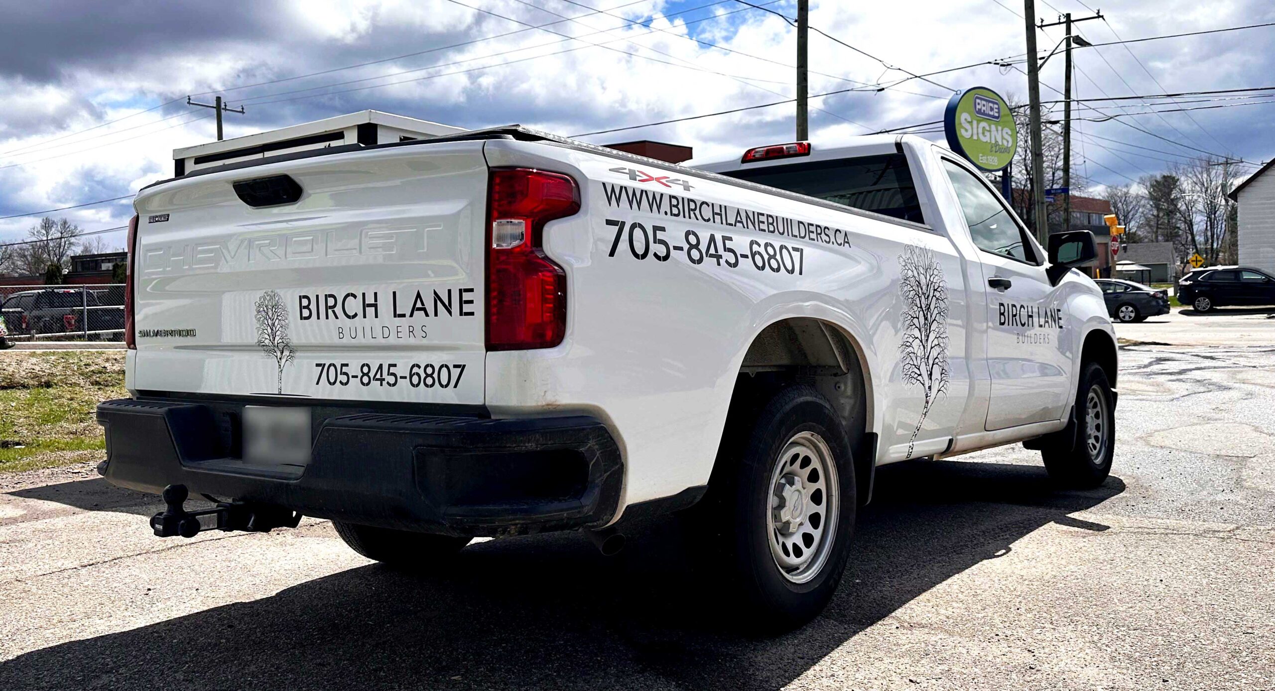 Birch Lane Builders - Truck Decals