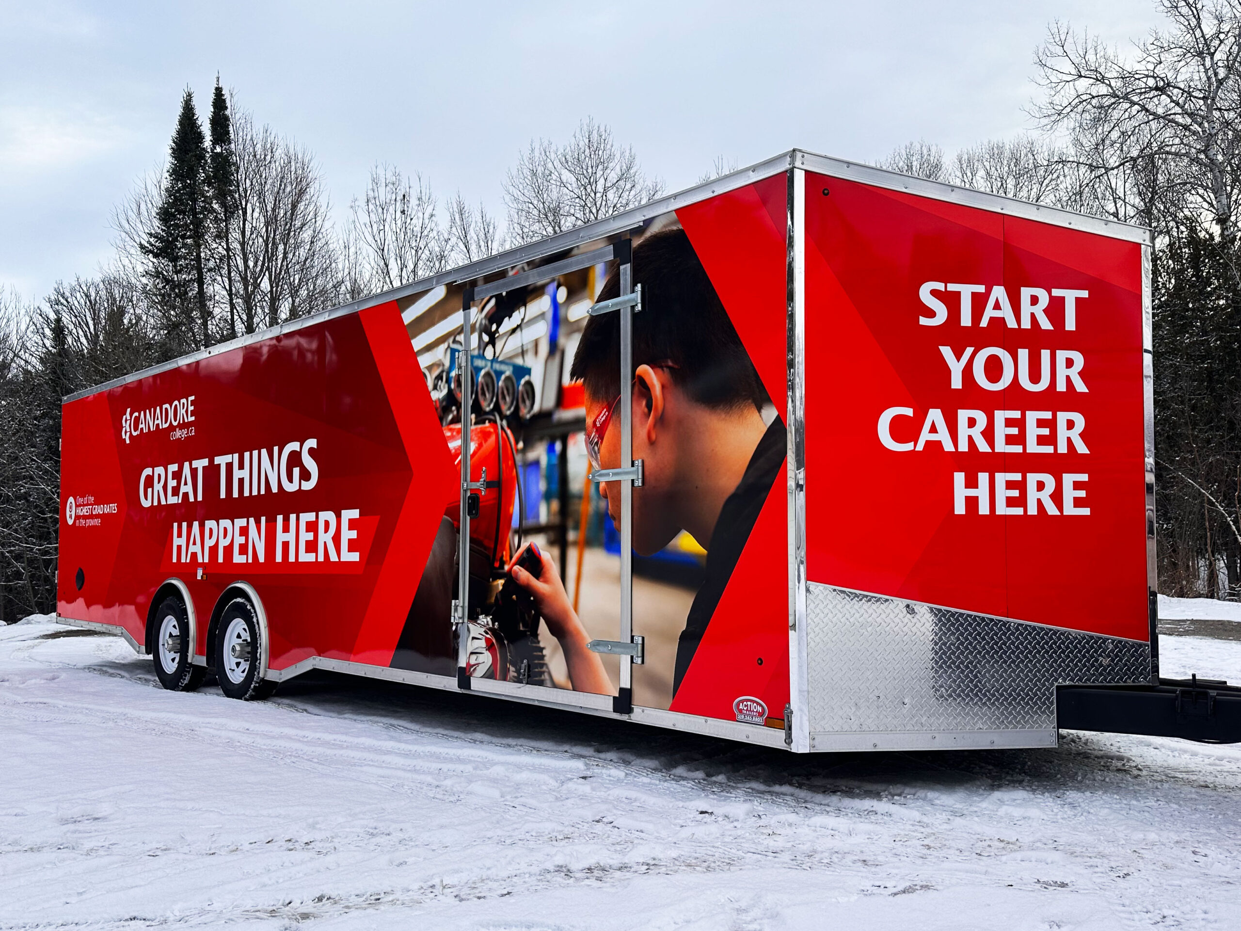 Canadore College - 20ft Trailer Full Wrap