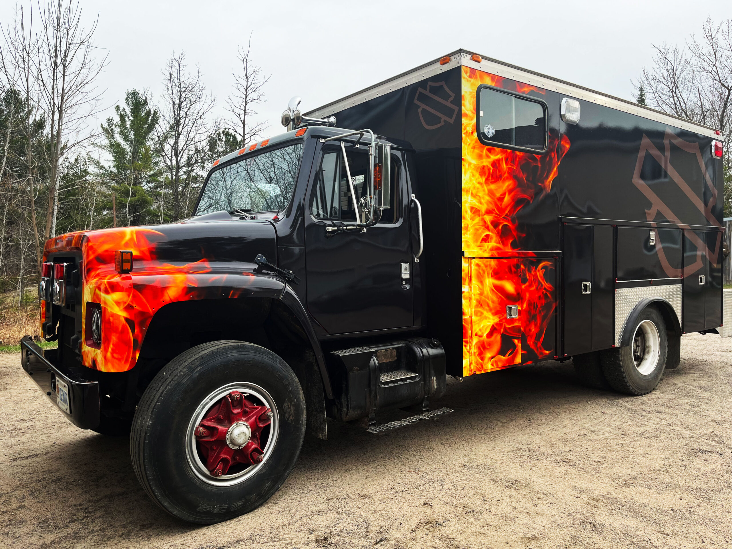 Fire Truck Full Wrap and Colour Change