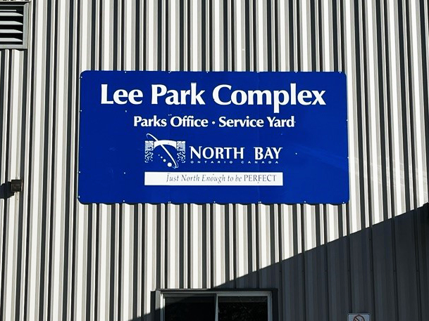City of North Bay - Lee Park Complex Building Sign