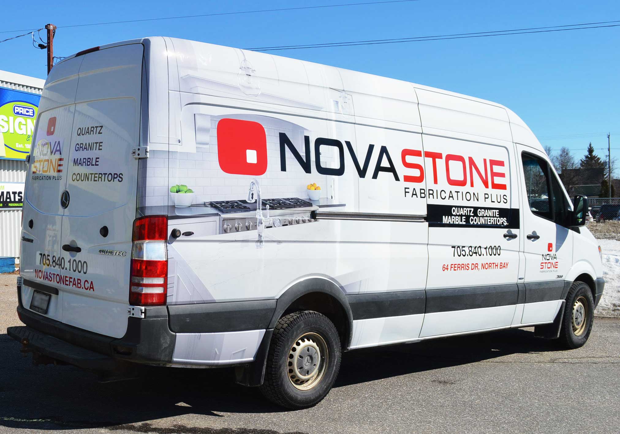 NovaStone - Van Decals