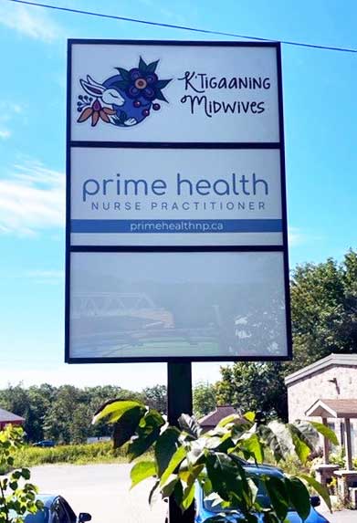 Prime Health Nurse Practitioner - Light Up Pylon Sign