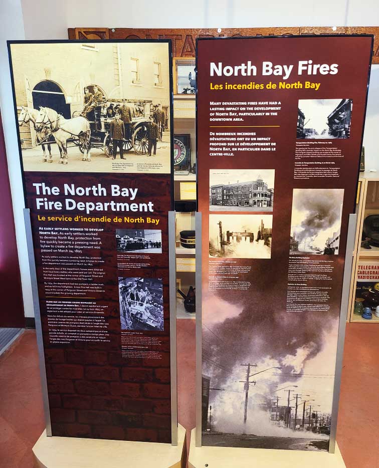 North Bay Fire Department - Pop Up Banner Displays