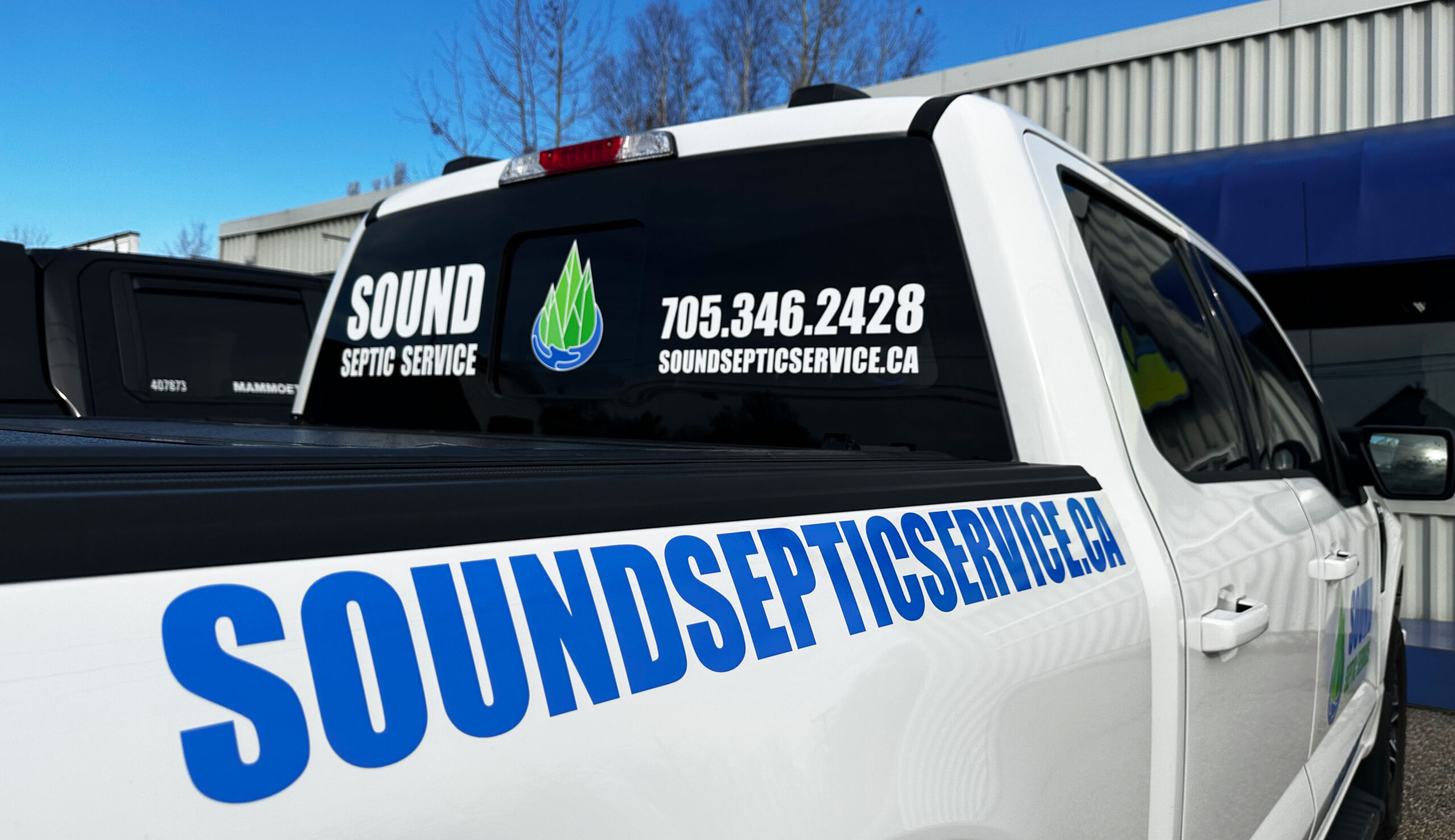 Sound Septic Service - Truck Decals