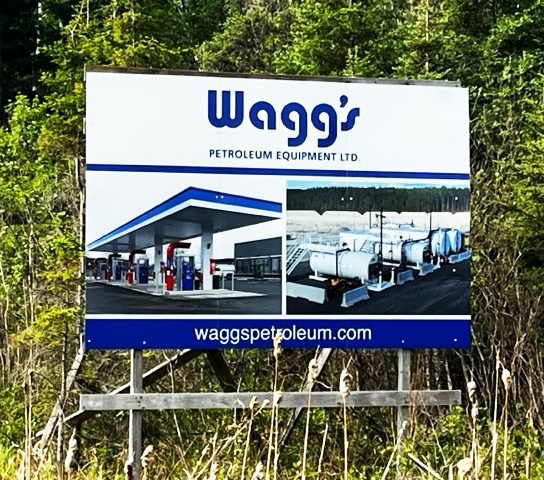 Wagg's Petroleum Billboard