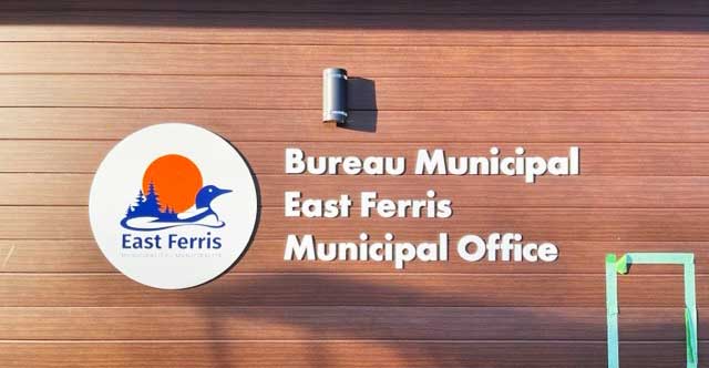 East Ferris Municipal Office - Building Lettering and Logo