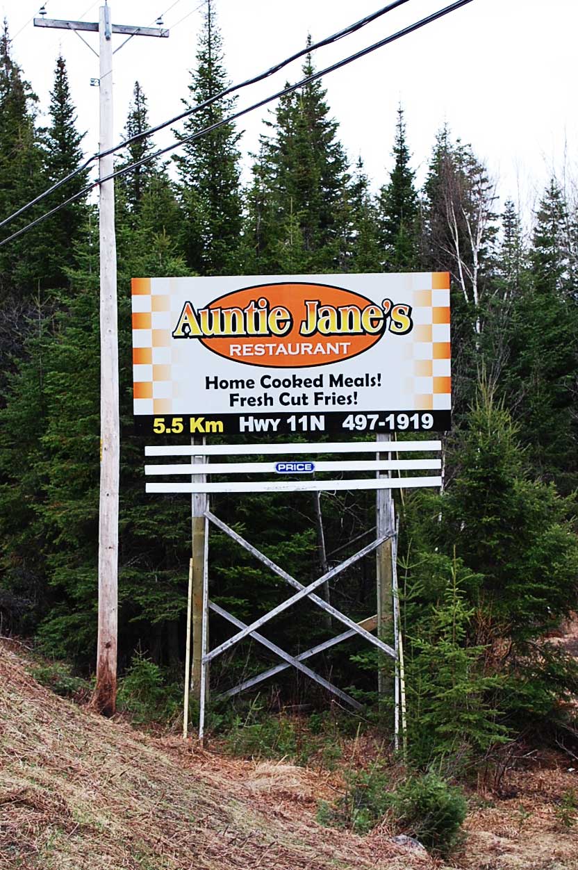 Auntie Jane's Billboard
