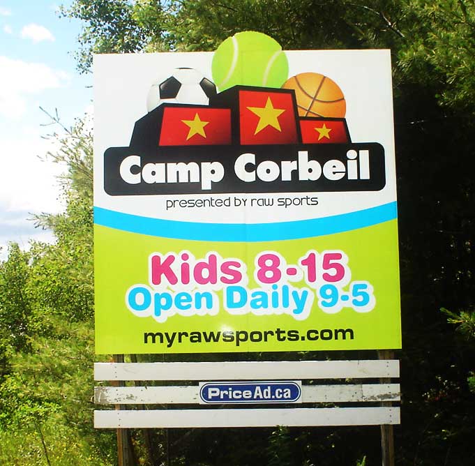 Camp Corbeil Billboard