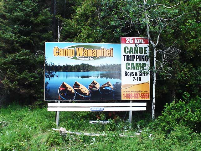 Camp Wanapitei Billboard
