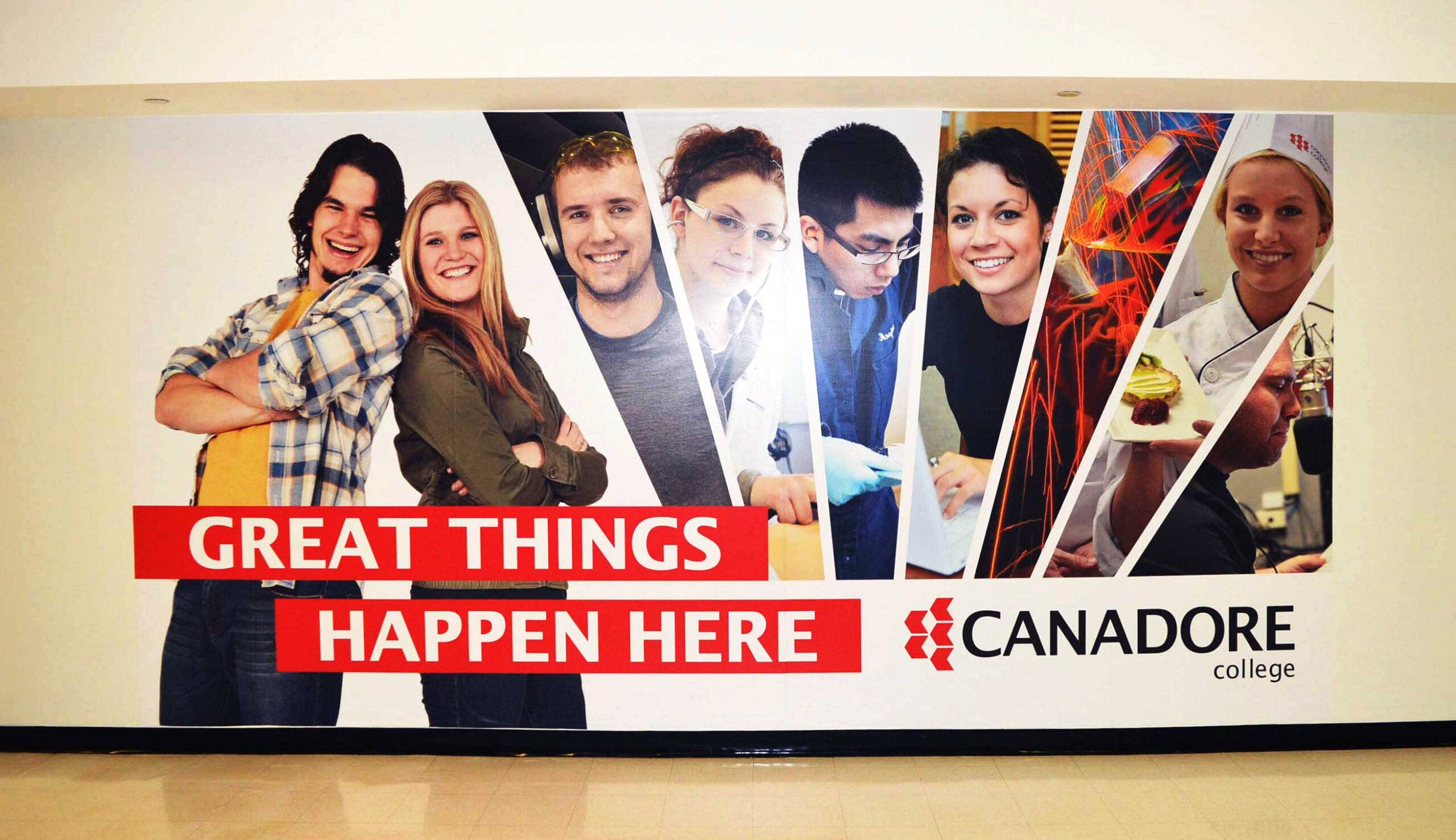 Canadore College - Wall Wrap