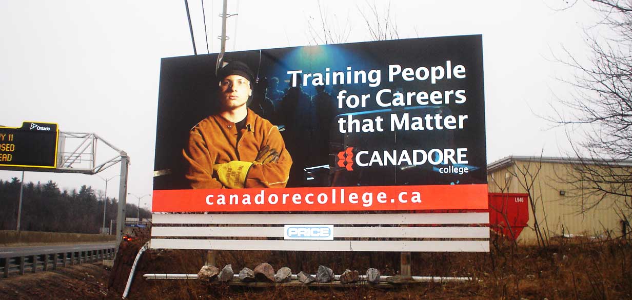 Canadore College Billboard