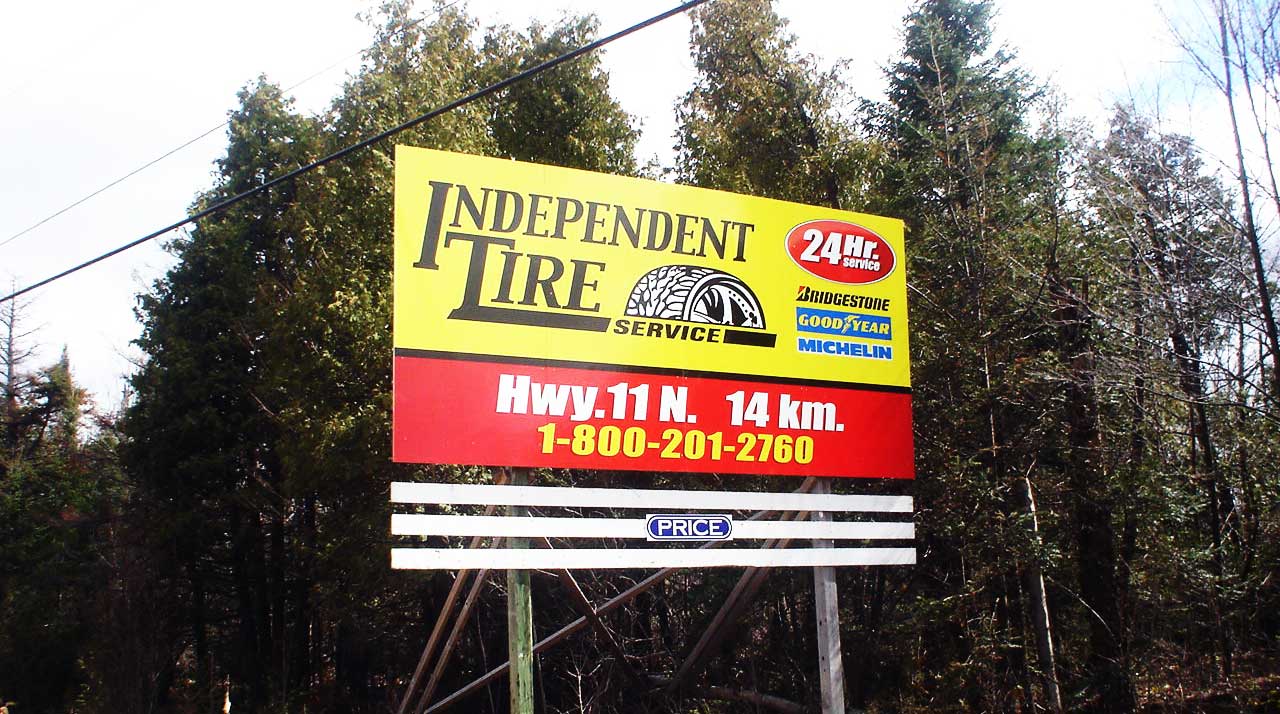 Independent Tire Billboard